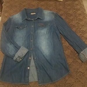 Denim shirt